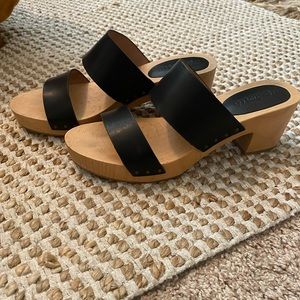 Madewell Clara clog size 8